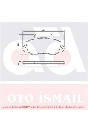 0986TB2333 ÖN FREN BALATASI OPEL MOVANO 1.9 DTI 2.5 2.8 98 RENAULT MASTER II 98