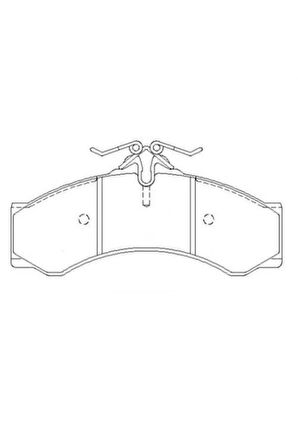 Fren Balatası On Arka Mercedes Sprınter B901 B904 . Vw Lt 28-35-46