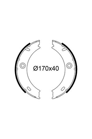 Fren Balatası Arka Park Frenı Mercedes Sprınter B901 B904 . Vw Lt 28-35-46