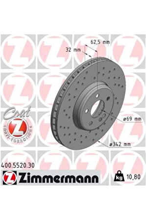 FREN DISKI ON MERCEDES W205 S205 C205 A205 W213 S213 C238