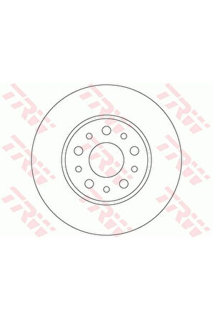 Fren Diski Arka Fıat 500 L 12 Egea 15 1.0 1.3 Mtj 1.4 1.6 Mtj 15 251x41x5 Delik