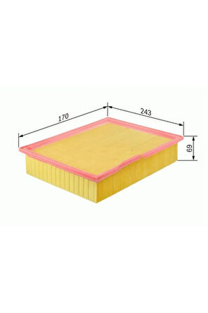 Hava Filtresi P307-c4 2.0 Hdi C25136