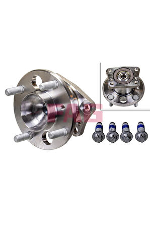 ARKA TEKER PORYASI RULMANLI FORD FIESTA 1.4 TDCI 08-11 ABS Lİ 4 BİJON