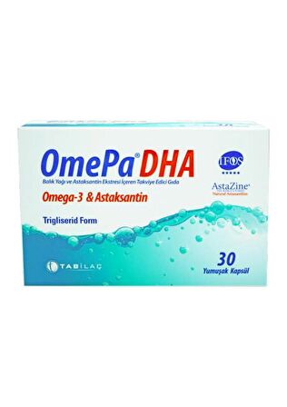 Tab Omepa DHA 30 Yumuşak Kapsül