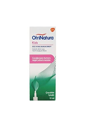 OtriNatura Kids Doz Ayarlı Burun Spreyi 15 ml