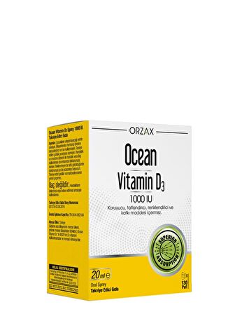 Ocean Vitamin D3 1000 IU Sprey 20ml