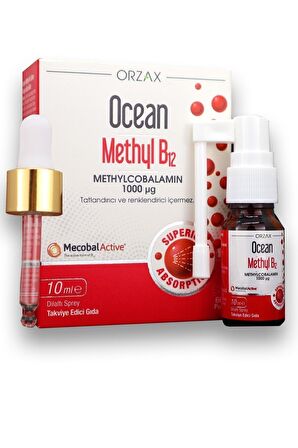 Ocean Methyl B12 10 ml - Takviye Edici Gıda