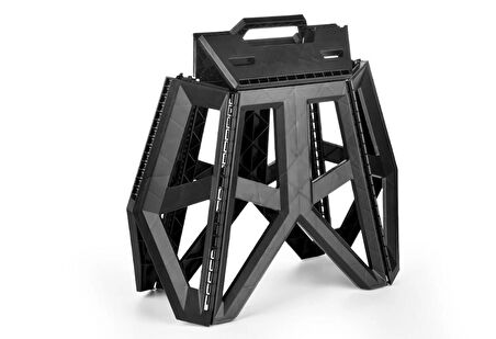 Büyük Tank Katlanabilir Portatif Plastik Kamp ve Piknik Taburesi 29 × 20 × 40 cm 
