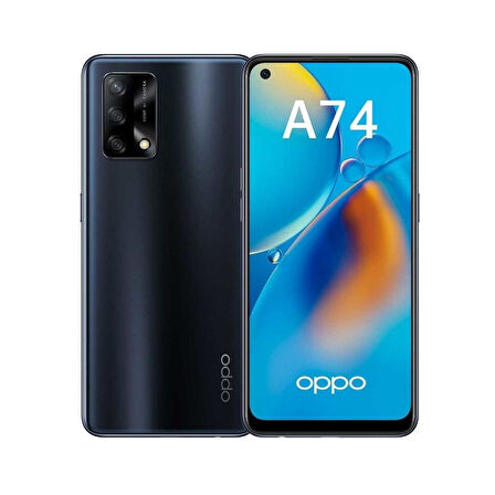 Oppo A74 128 GB Siyah Cep Telefonu ( Teşhir-Outlet )