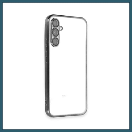 Bezos Samsung Galaxy A54 5G Kılıf Lensli Silikon - Siyah OB