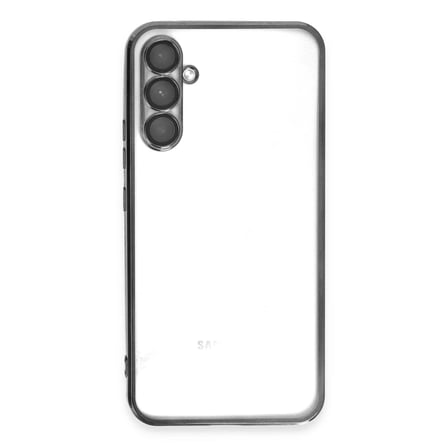 Bezos Samsung Galaxy A54 5G Kılıf Lensli Silikon - Siyah OB