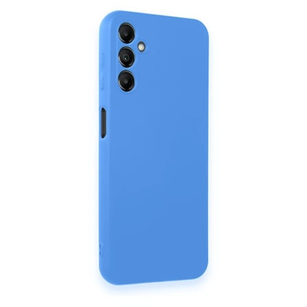 Bezos Samsung Galaxy A24 4G Kılıf First Silikon - Mavi OB