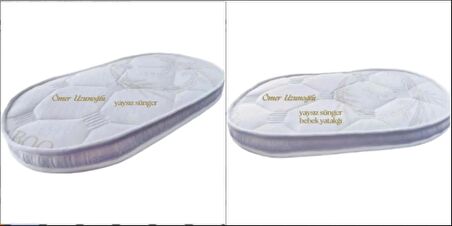 Anne Yanı Bambu Oval Beşik Yatagı 60X110X10