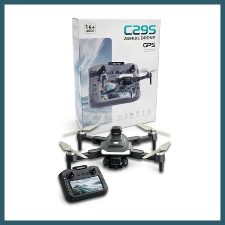 Bezos C29S GPS Drone (Katlanabilir HD Kamerali Profesyonel) OB