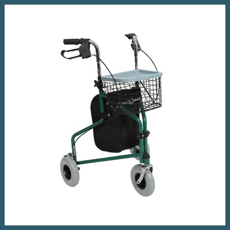 Bezos PR-888 Alüminyum Walker Rollator (Tekerlekli Yürüteç) OB