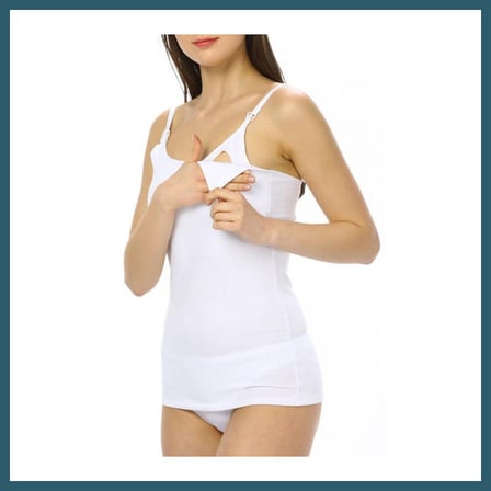 Bezos Emzirme Atleti 1268 White · Beden: L · Renk: White OB
