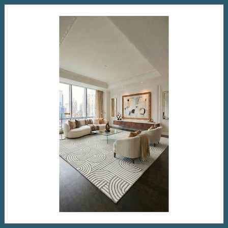 Bezos YoudayHomeCollection DELTA Model Oturma Odası Halısı · EBAT: 80X80 OB
