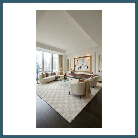 Bezos YoudayHomeCollection DELTA Model Oturma Odası Halısı · EBAT: 80X80 OB