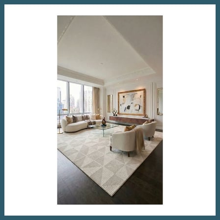 Bezos YoudayHomeCollection DELTA Model Oturma Odası Halısı · EBAT: 80X80 OB