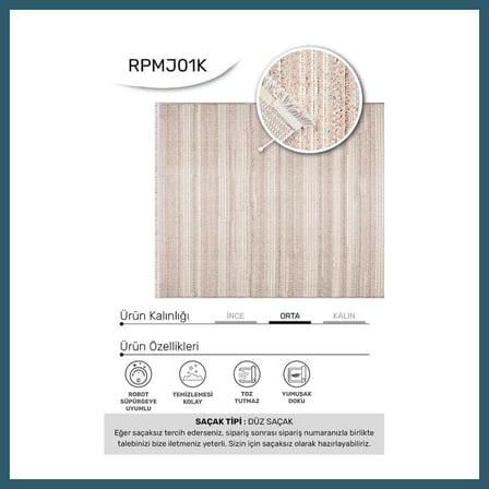 Bezos YoudayHomeCollection MARGİN Model Halı · EBAT: 80X80 OB