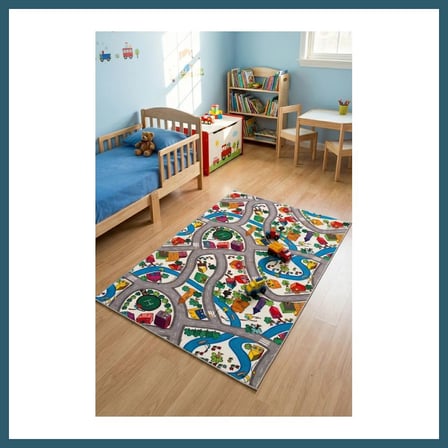 Bezos YoudayHomeCollection RugKids Halı Model Oturma Odası Halısı · EBAT: 80X80 OB