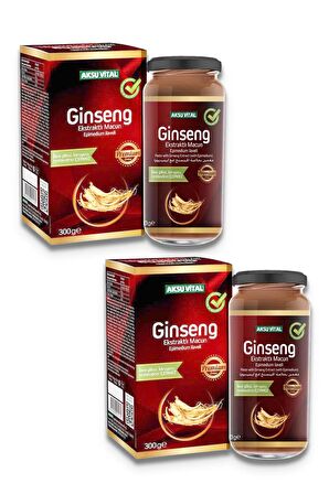 Aksuvital Ginseng Ekstratlı Karışım 300 grx 2 Adet