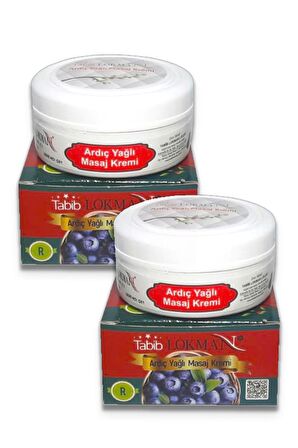 Tabib Lokman Ardıç Yağı Özlü Bitkisel Masaj Kremi 2 x 65 gr