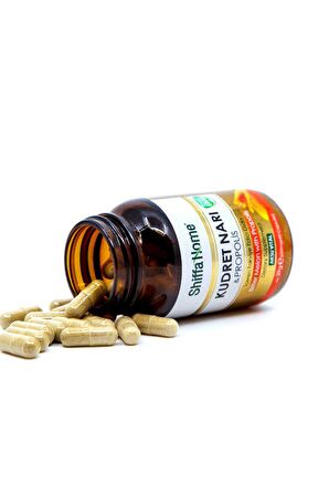 Shiffa Home Kudret Narı Propolis 650 Mg 60 Kapsül X 3 Adet