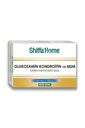 Aksuvital Shıffa Home Glucosamine Chondroitine Msm 60 Tablet X 3 Adet