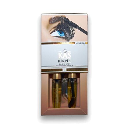 Herbal Palace Bitkisel Kaş ve Kirpik Bakım Yağı 20ml x 2 Adet