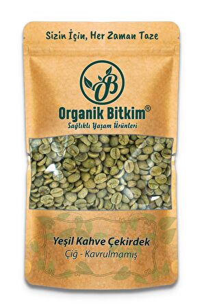 Yeşil Kahve Çekirdek Çiğ Tane 250 gr