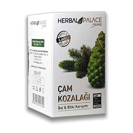 Herbal Palace Çam Kozalağı Bal Bitki Karışımı 230 gr 