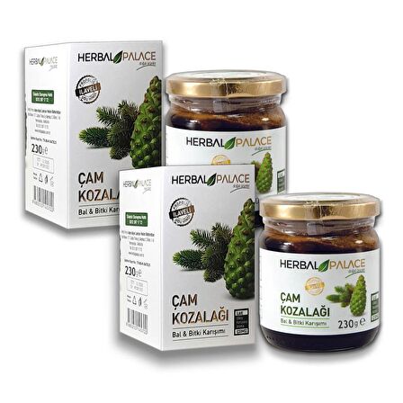 Herbal Palace Çam Kozalağı Bal Bitki Karışımı 230 gr x 2 Adet