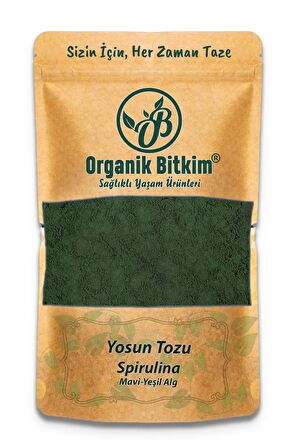 Yosun Tozu - Spirulina (Mavi-Yeşil Alg) 250 gr