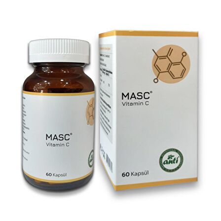 Anti Vitamin C-Mask Vitamin C 60 Kapsül