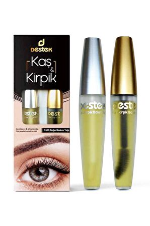 Destek Kaş & Kirpik Bakım Yağı 20 ml x 2 Adet