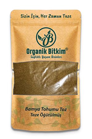 Toz Bamya Tohumu (Öğütülmüş) 1 kg
