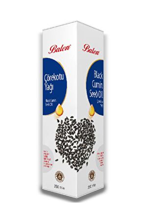 Balen 250 ml Çörekotu,Keten Tohumu,Sarı Kantaron Yağları Sğk Pres