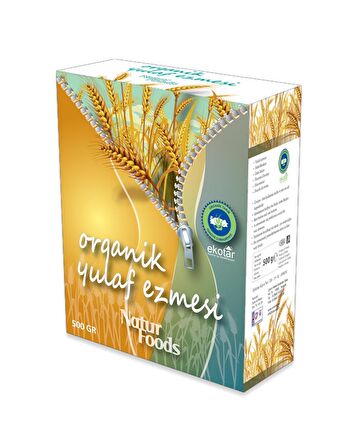 Natur Foods Yulaf Ezmesi - Doğal Katkısız 3 x 500 gr