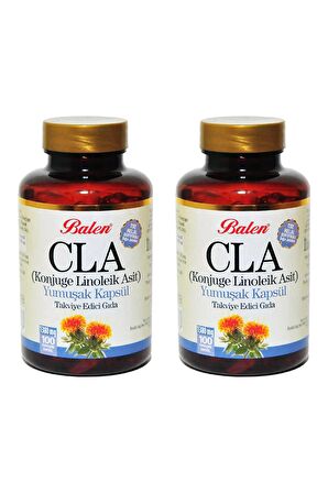 Balen CLA (Aspir Yağı) Yumuşak Kapsül 1380 mg 100 Kapsül 2 Adet