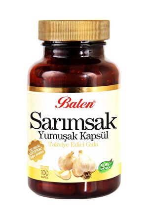 Balen Sarımsak Yağı Yumuşak Kapsül 450 mg 100 Kapsül 