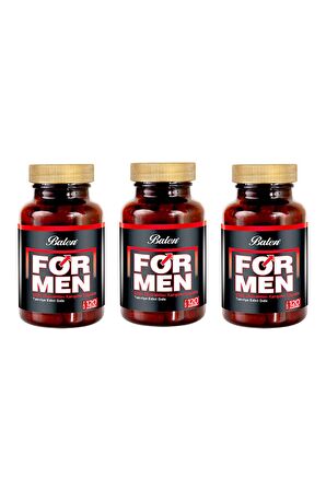 Balen For Men Bitki Karışımı 634 mg 120 Kapsül x 3 Adet