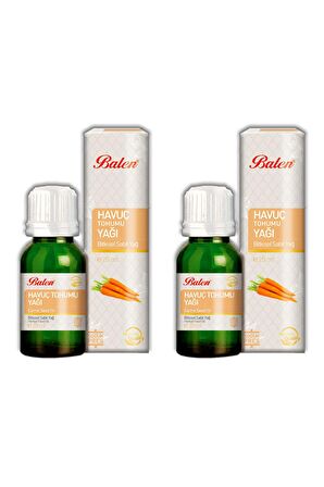 Balen Havuç Tohumu Yağı (Soğuk Pres) 20 ml 2 Adet