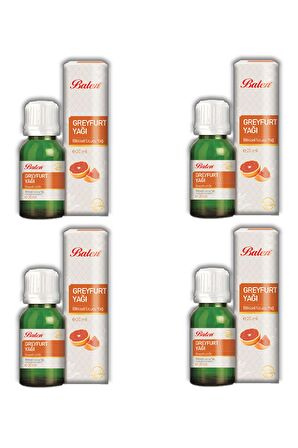 Balen Greyfurt Yağı (Distilasyon) 20 ml 4 Adet