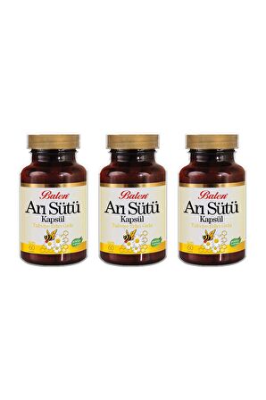Balen Arı Sütü Kapsül 375 Mg 60 Kapsül 3 Adet