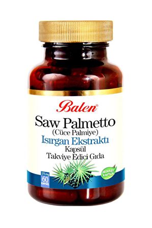 BALEN Saw Palmetto-Isırgan+Kabak Çekirdeği Yağı+Çörekotu Yağı