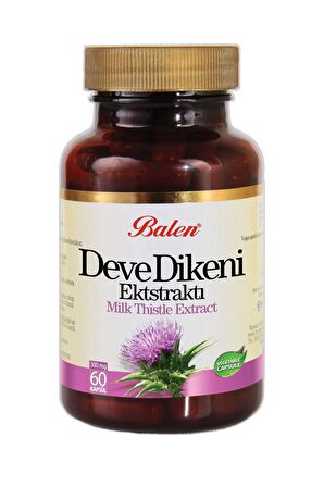 Balen Enginar 60 Kap.-Deve Dikeni 60 Kap.-Zerdeçal Ektraktı 60 Kap.