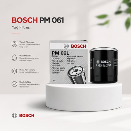 Yamaha YZF R1 Tüm Modeller Bosch Yağ Filtresi OBYF52