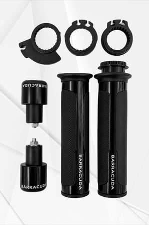 Revolt RM5 Barracuda Renkli Spor Elcik Gidon Topuzlu Siyah 64293