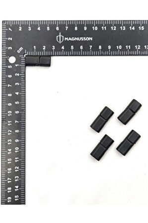 5x10 MM DERİ BİLEKLİK KİLİTİ OVAL MIKNATISLI KİLİT (25 ADET)